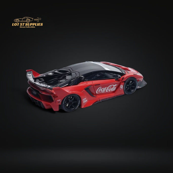 ScaleMini Lamborghini Aventador GT EVO LBWK Coca Cola Livery 1:64 Resin - Just $49.99! Shop now at Retro Gaming of Denver