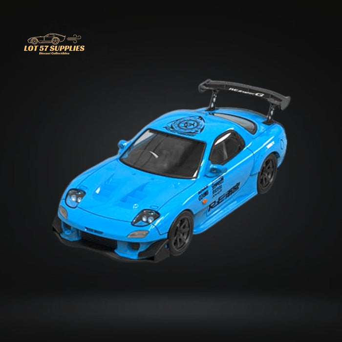 TPC Mazda RX-7 RE Solid Blue Livery Figure Version 1:64 - Just $34.99! Shop now at Retro Gaming of Denver