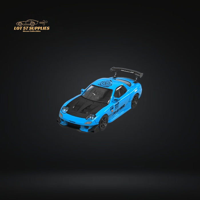 TPC Mazda RX-7 RE Blue Livery Carbon Hood Figure Version 1:64 - Just $34.99! Shop now at Retro Gaming of Denver