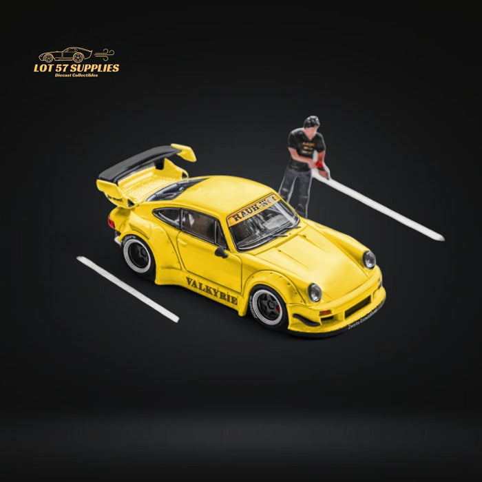 Star Model Porsche RWB 964 GT Wing Valkyrie Yellow w/ Figure 1:64 - Just $37.99! Shop now at Retro Gaming of Denver