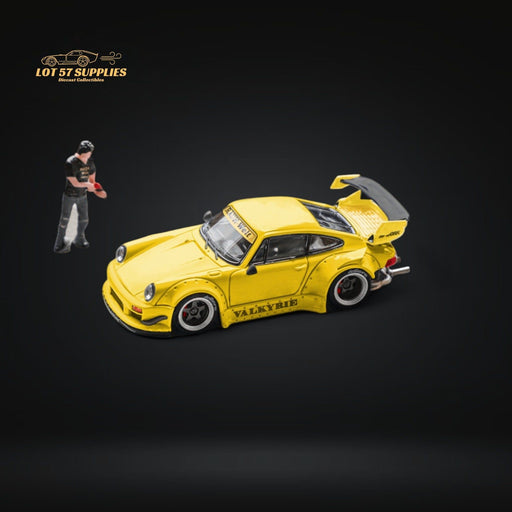 Star Model Porsche RWB 964 GT Wing Valkyrie Yellow w/ Figure 1:64 - Just $37.99! Shop now at Retro Gaming of Denver