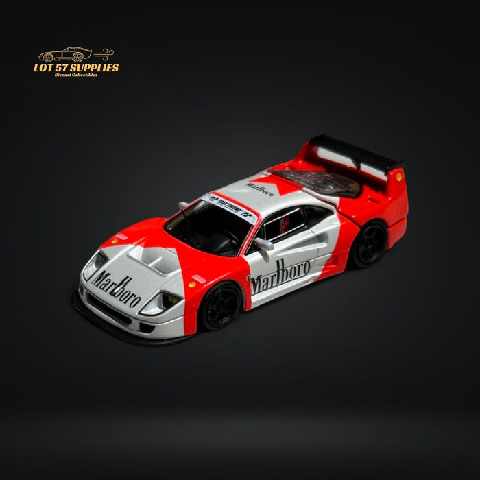 Stance Hunters x Car Heaven F40 LM Marlb Red White Livery 1:64 - Just $39.99! Shop now at Retro Gaming of Denver