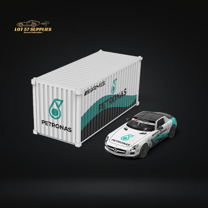 TimeMicro Mercedes Benz SLS Petronas Livery Container Version 1:64 TM643319-T - for just $38.99! 