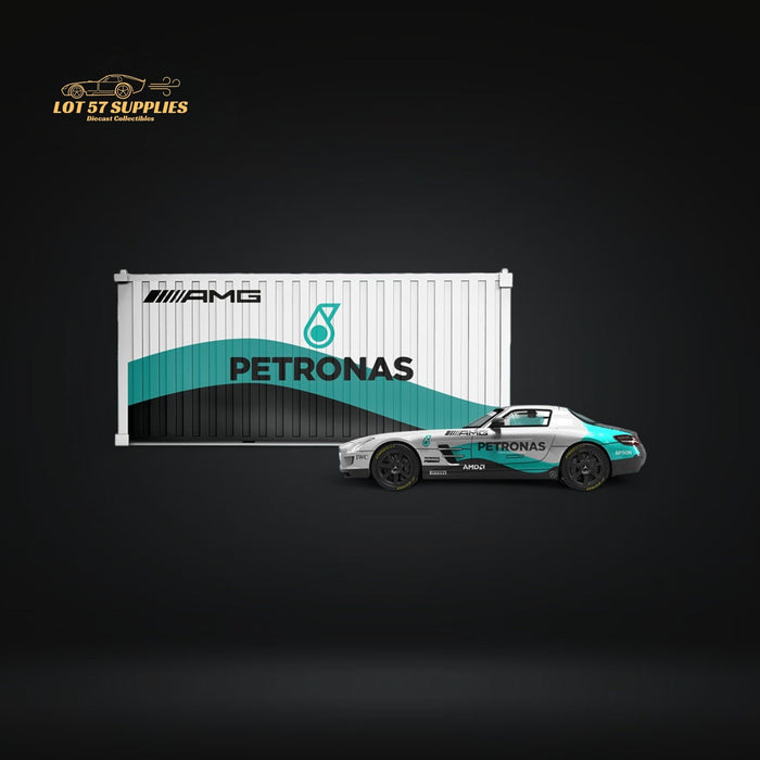 TimeMicro Mercedes Benz SLS Petronas Livery Container Version 1:64 TM643319-T - for just $38.99! 