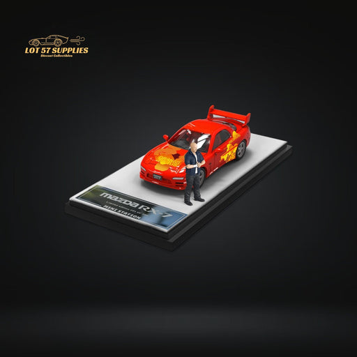 Mini Station Mazda RX-7 Red FNF Figure Version 1:64 - for just $34.99! 