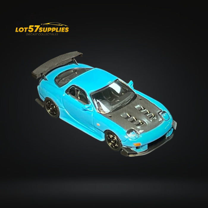 123 Hobby Mazda FD3S RX-7 in Baby Blue 1:64 - for just $32.99! 