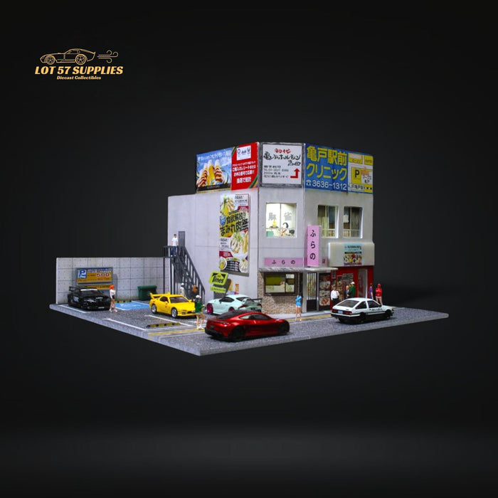 (Pre-Order) MoreArt Japanese Commercial Building Diorama 1:64 - for just $39.99! 