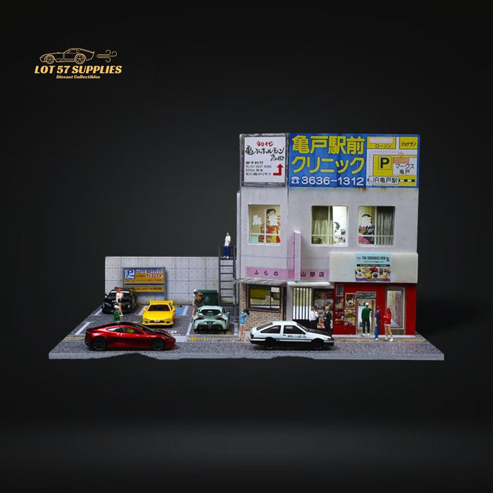 (Pre-Order) MoreArt Japanese Commercial Building Diorama 1:64 - for just $39.99! 