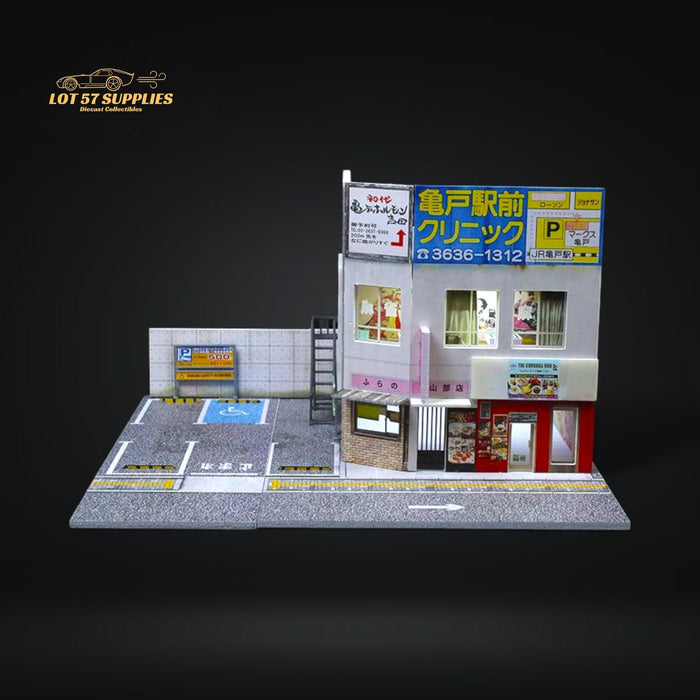 (Pre-Order) MoreArt Japanese Commercial Building Diorama 1:64 - for just $39.99! 