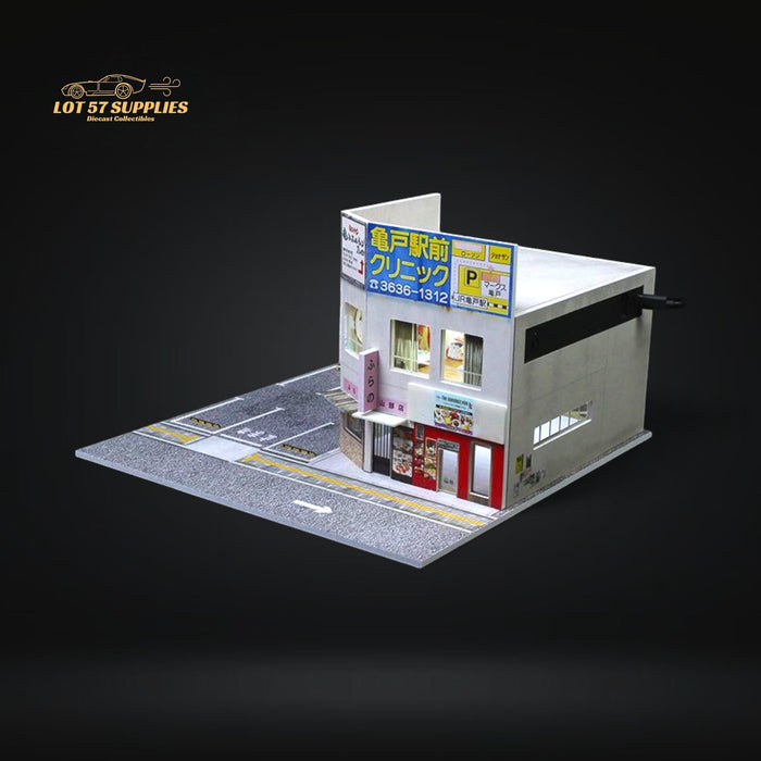 (Pre-Order) MoreArt Japanese Commercial Building Diorama 1:64 - for just $39.99! 
