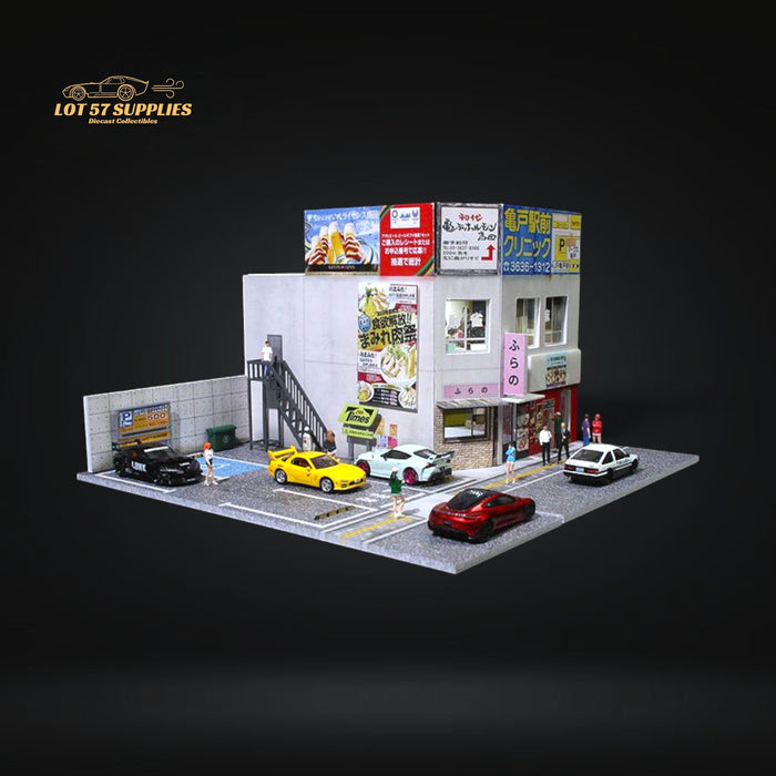 (Pre-Order) MoreArt Japanese Commercial Building Diorama 1:64 - for just $39.99! 