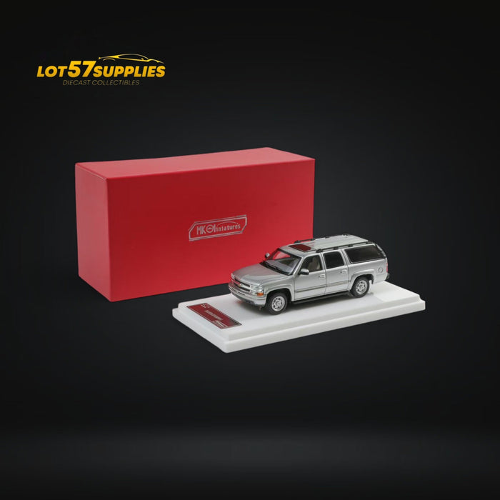 MK Miniatures Chevrolet Suburban in Silver 1:64 - for just $36.99! 
