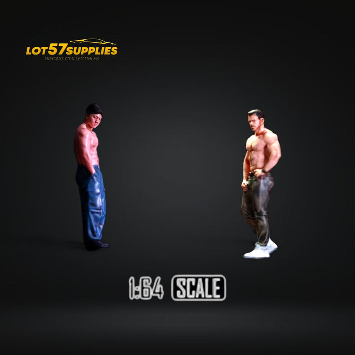 EHC Model Figure Set Muscle Man Duo 1:64 Resin - for just $44.99! 