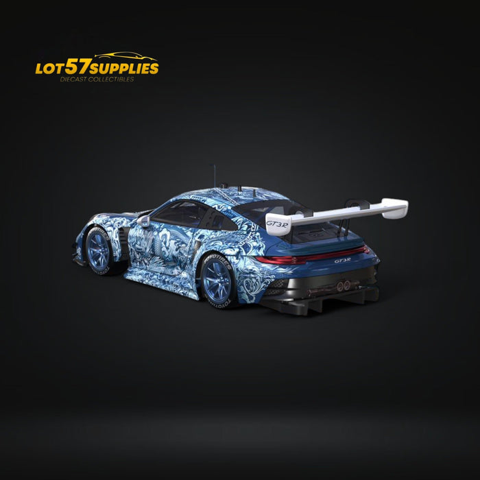 (Pre-Order) DCM Porsche 911 GT3 R Green Ocean 1:64 - for just $32.99! 