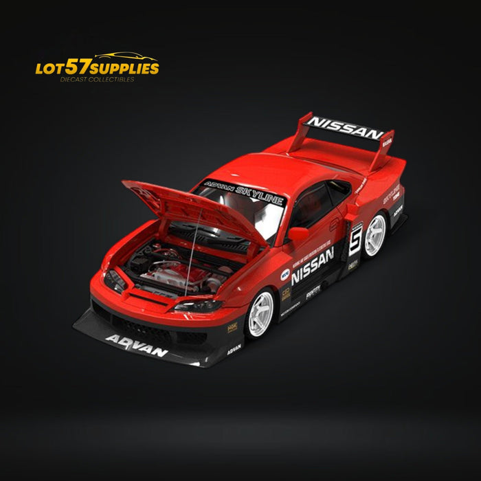 (Pre-Order) SUPCAR Silvia S15 Advan LBWK Livery 1:64 - for just $34.99! 
