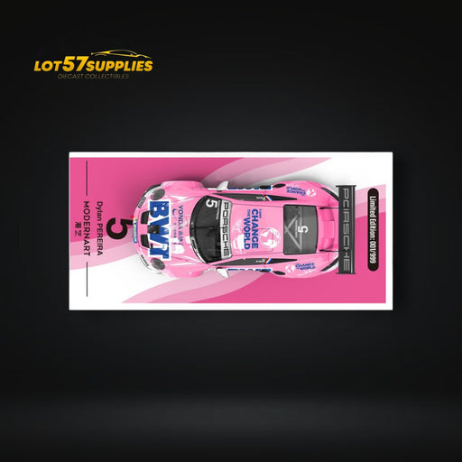 ModernArt Porsche 911 GT3 Cup BWT Pink Livery 1:64 - for just $34.99! 