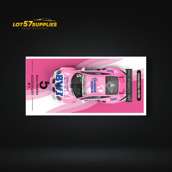 ModernArt Porsche 911 GT3 Cup BWT Pink Livery 1:64 - for just $34.99! 