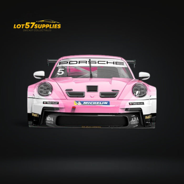 ModernArt Porsche 911 GT3 Cup-Yonda BWT Pink livery w/ figure 1:64 - for just $38.99! 