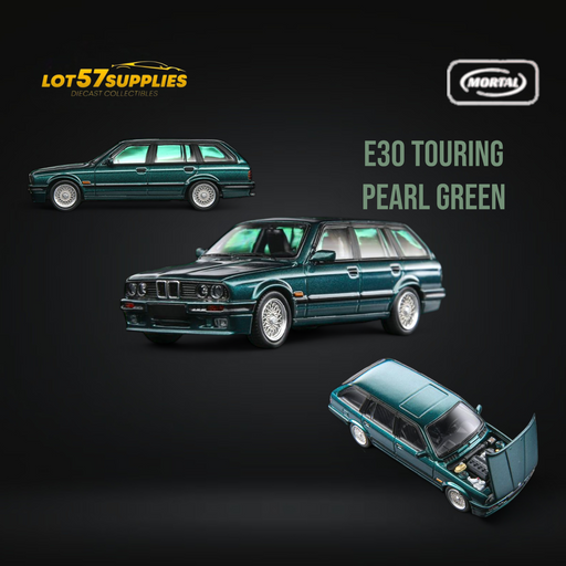 Mortal BMW E30 Touring Wagon Pearl Green 1:64 - for just $36.99! 