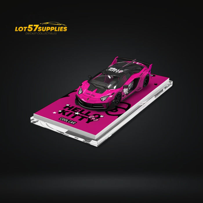 (Pre-Order) Cool Car Lamborghini GT EVO Dark Pink 1:64 - for just $33.99! 
