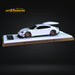 Error404 X Zephyr Designz Taycan in White with Roof Box 1:64 - for just $74.99! 