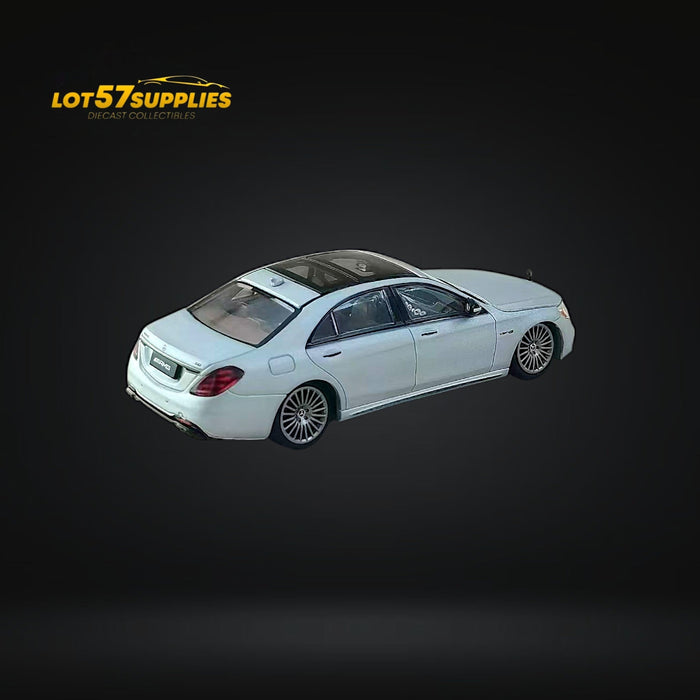 (Pre-Order) Rhino Model AMG S63 S Class 6th Gen W222 Matte Silver Bagged 1:64 - for just $31.99! 