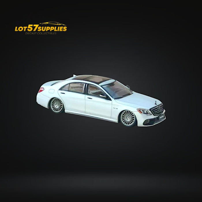 (Pre-Order) Rhino Model AMG S63 S Class 6th Gen W222 Matte Silver Bagged 1:64 - for just $31.99! 