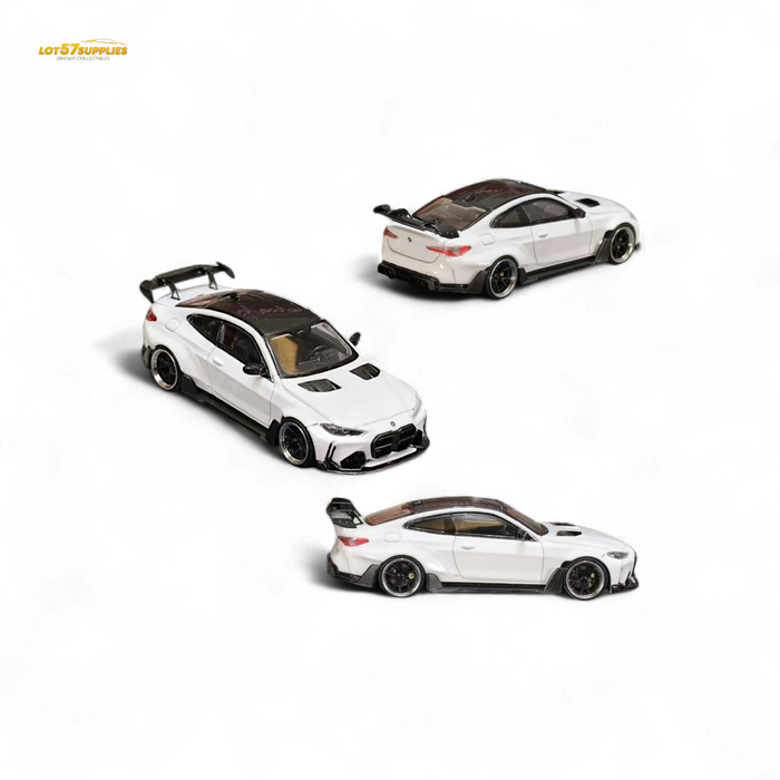 Street Weapon BMW M4 G82 Widebody White 1:64 - for just $36.99! 