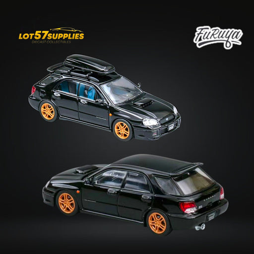 Furuya Subaru Impreza STi GD 8th Gen WAGON in Black 1:64 - for just $32.99! 