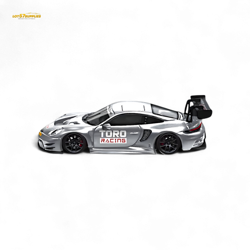 STAR RACE Porsche 911 GT3 Matte Silver Racing 1:64 - for just $34.99! 
