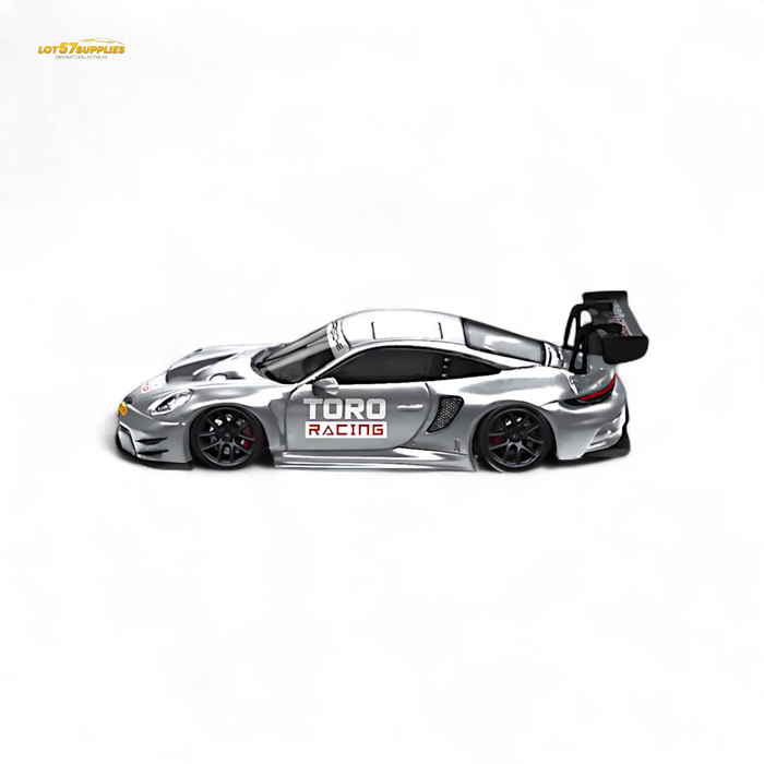 Star Race Porsche 911 GT3 Matte Silver 1:64 - for just $34.99! 