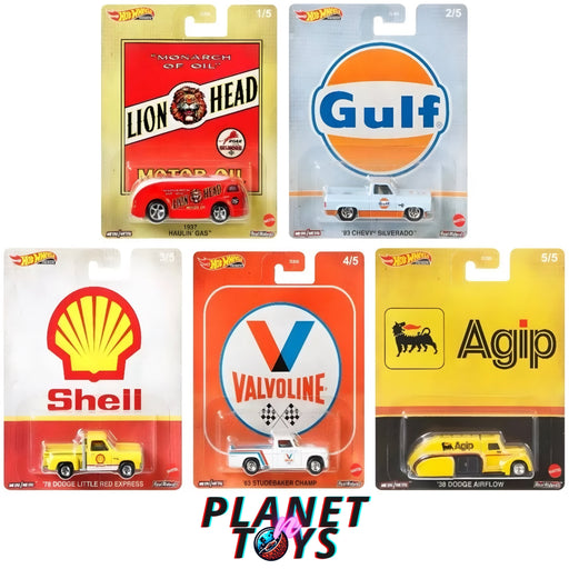 Hot Wheels Premium Vintage Oil 2020 Pop Culture Set 5/5 - for just $59.99! 