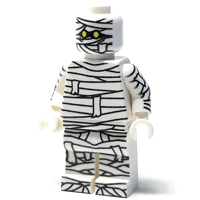 Halloween Mummy Minifig made using LEGO parts (LEGO) - Premium Custom LEGO Minifigure - Just $14.99! Shop now at Retro Gaming of Denver