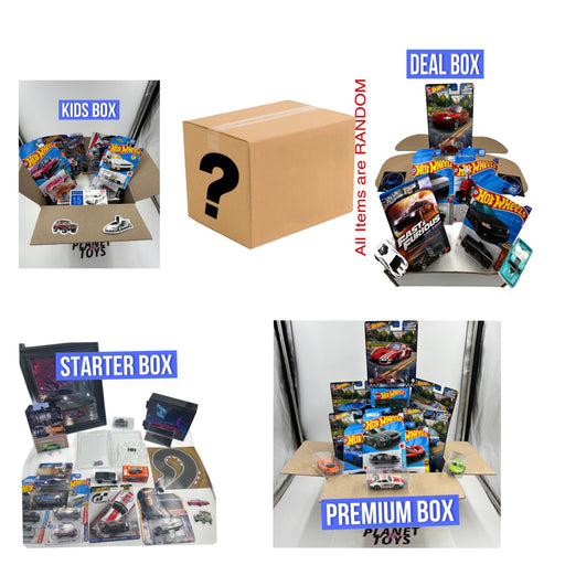 Planet n Toys Diecast Box 1:64 Assorted Collectible Hotwheels/Matchbox - for just $16.99! 