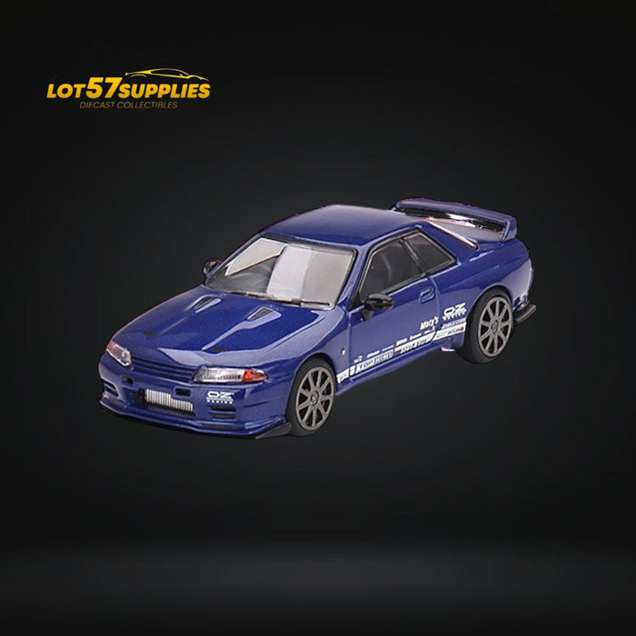 Mini-GT Nissan Skyline GT-R Top Secret VR32 Metallic Blue #589 1:64 MGT00589 - for just $19.99! 