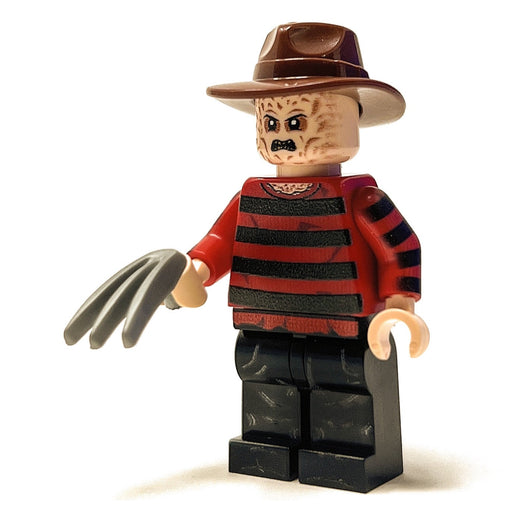 Freddy (Elm St.) - Custom Horror Minifig (LEGO) - Premium Custom LEGO Minifigure - Just $25! Shop now at Retro Gaming of Denver