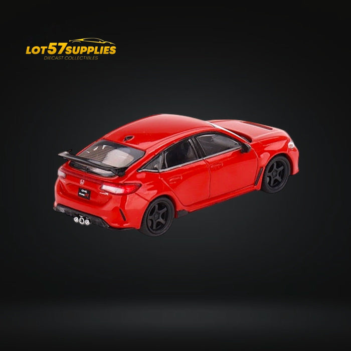 Mini-GT Honda Civic Type R Rallye Red 2023 W/ Advan GT Wheel #546 1:64 MGT00546 - for just $17.99! 
