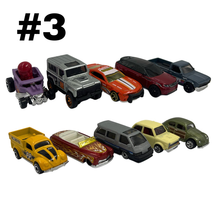 Hotwheels Assorted Loose Basic Mainlines Cars Variety Diecast Collectibles Scale 1:64 - Matchbox, Maisto, Majorrette, Jada, etc. - for just $5.99! 
