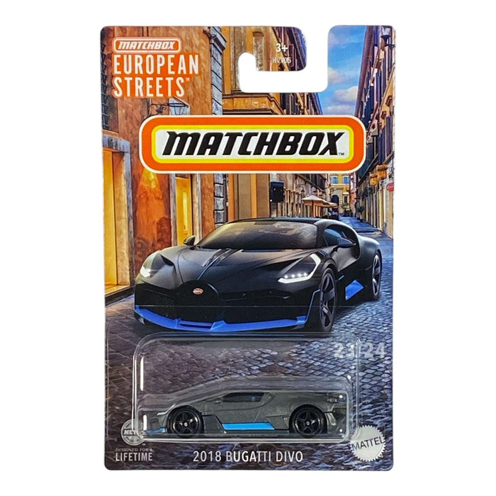 Matchbox 2018 Bugatti Divo European Streets - for just $3.25! 