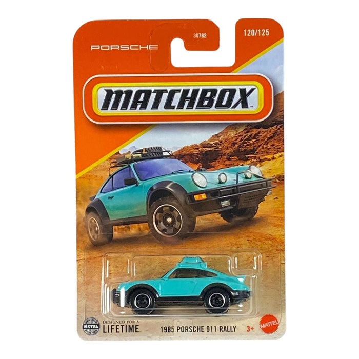 Matchbox 1985 Porsche 911 Rally - 2025 Matchbox Series 120/125 - for just $1.79! 