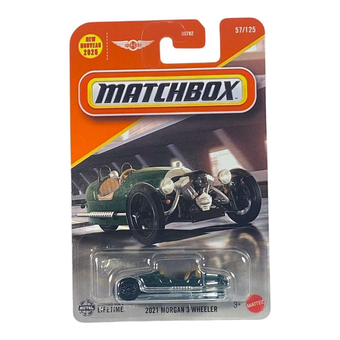Matchbox 2021 Morgan 3 Wheeler - 2025 Matchbox Series 57/125 - for just $1.79! 