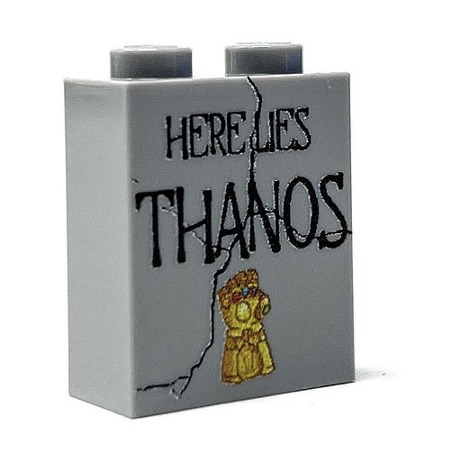 Thanos Tombstone (Halloween) (1x2x2 Brick) - B3 Customs - Premium  - Just $2! Shop now at Retro Gaming of Denver