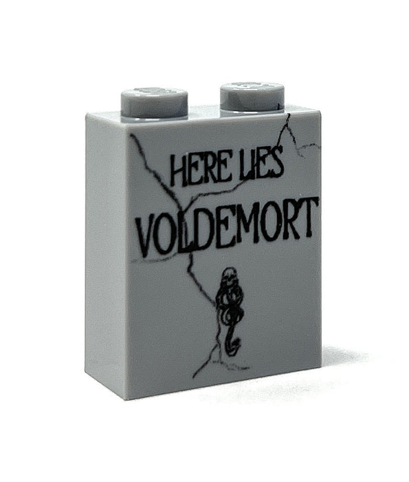 Voldemort Tombstone (Halloween) (1x2x2 Brick) - B3 Customs - Just $2! Shop now at Retro Gaming of Denver