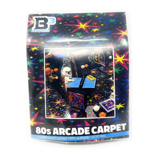 80's Arcade Carpet 6x6 Tiles (Bursts) - Pack of 10 (LEGO) - Premium  - Just $24.99! Shop now at Retro Gaming of Denver