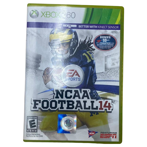 NCAA Football 14 - Xbox 360 - Premium Video Games - Just $78.99! Shop now at Retro Gaming of Denver