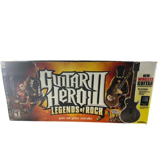 Guitar Hero III Legends Of Rock [Bundle] - PlayStation 3 - Premium Controllers - Just $192.99! Shop now at Retro Gaming of Denver