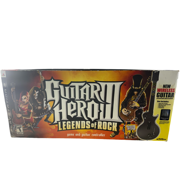 Guitar Hero III Legends Of Rock [Bundle] - PlayStation 3 - Premium Controllers - Just $192.99! Shop now at Retro Gaming of Denver