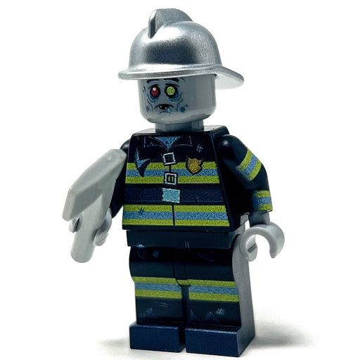 Zombie Firefighter - Custom Minifig made using LEGO parts - Premium  - Just $14.99! Shop now at Retro Gaming of Denver