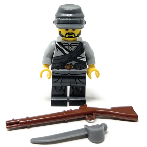Civil War Confederate Soldier - Custom LEGO Military Minifigure (LEGO) - Premium  - Just $12.99! Shop now at Retro Gaming of Denver