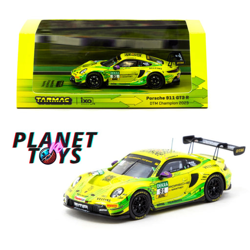 Tarmac Works IXO 1:64 Porsche 911 GT3 R Hobby64 DTM Champion 2023 - for just $26.99! 